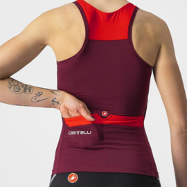 Castelli Solaris Top Bordeaux