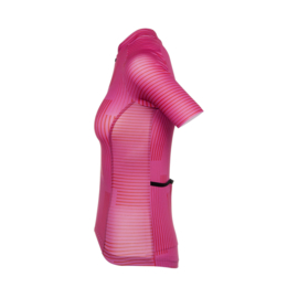 Bioracer vesper Jersey Warp Pink  - Maat XL