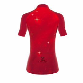 .Zyclist Strade Jersey Space Red - Maat XL