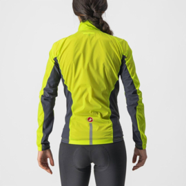 Castelli Squadra Stretch W Jacket Electric Lime