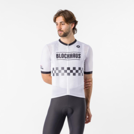 Castelli Giro Blockhaus Jersey White Black