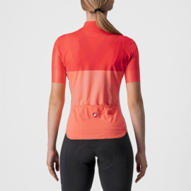 Castelli Velocissima Jersey Coral Flash Brilliant Pink
