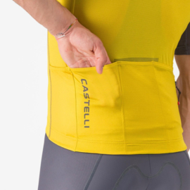 Castelli Unlimited Endurance 3 Jersey Mango Mojito Gray