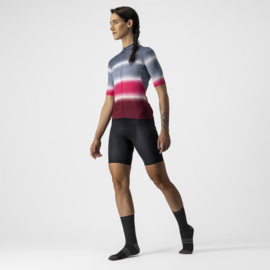 Castelli Dolce Jersey Steel Blue Bordeaux