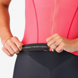 Castelli Anima Flow Jersey Brilliant Pink Hibiscus