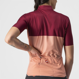 Castelli Velocissima Jersey Blush Bordeaux