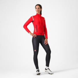 Castelli Sorpasso RoS W Tight Black Silver Reflex