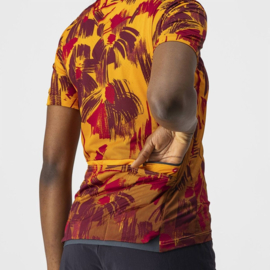 Castelli Unltd Sentiero Jersey Golden Orange Barbaresco Red