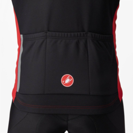 Castelli Entrata Jacket Red Black