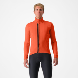 Castelli Entrata Jacket Red Orange