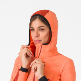 Castelli Fly Unltd W Jacket Melon Red
