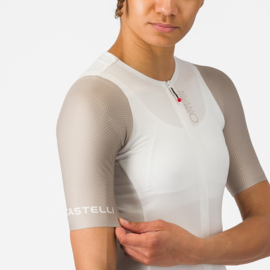 Castelli Corretto W Jersey Ivory Clay