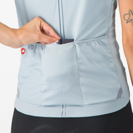 Castelli Squadra Stretch W Jacket Silver Gray