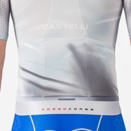 Castelli Aero Race 8s Jersey Silver Gray