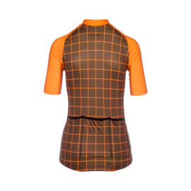 Bioracer Vesper Jersey Moon Ride Brown/Orange