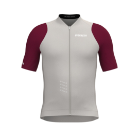 Bioracer Icon Jersey Grey/Bordeaux