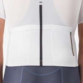 Castelli Drittone Logo Jersey White/Black