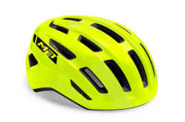 MET Miles Helmet Fluo Yellow - Maat S/M (52-58cm)