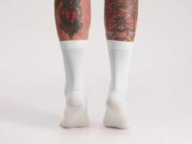 BBB EcoFeet Long Cycling Socks White - Maat 44/47