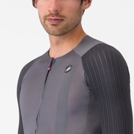 Castelli Aero Race 8s Jersey Smoky Gray