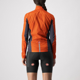 Castelli Squadra Stretch W Jacket Fiery Red