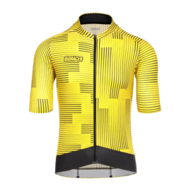 Bioracer Epic Jersey Warp Yellow- Maat XXL