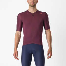 Castelli Espresso Jersey Deep Bordeaux