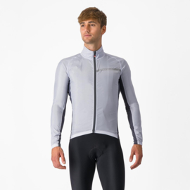 Castelli Squadra Stretch Jacket Silver Gray