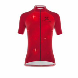 .Zyclist Strade Jersey Space Red - Maat XS