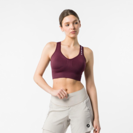 Castelli Comfort Travel Crop Top Deep Bordeaux