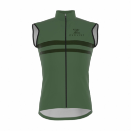 .Zyclist Roubaix Body Windblock Heren Groen - Maat XS