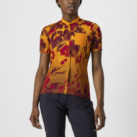 Castelli Unltd Sentiero Jersey Golden Orange Barbaresco Red