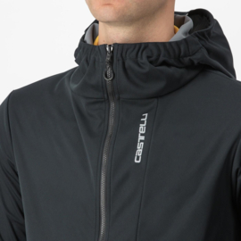 Castelli Trail Hoodie Jacket Light Black