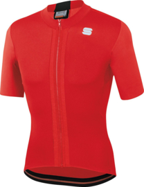 Sportful Strike Jersey - Rood/Zwart - Maat M