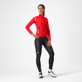 Castelli Sorpasso RoS W Bibtight Black Silver Reflex