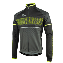 Rogelli Ritmo Winterjack Zwart/Fluor - Maat S