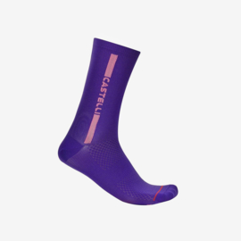 Castelli Linea Logo 15 Sock Ultraviolet