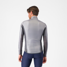 Castelli Aria Shell 2 Jacket Silver Gray