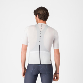 Castelli Drittone Logo Jersey White/Black