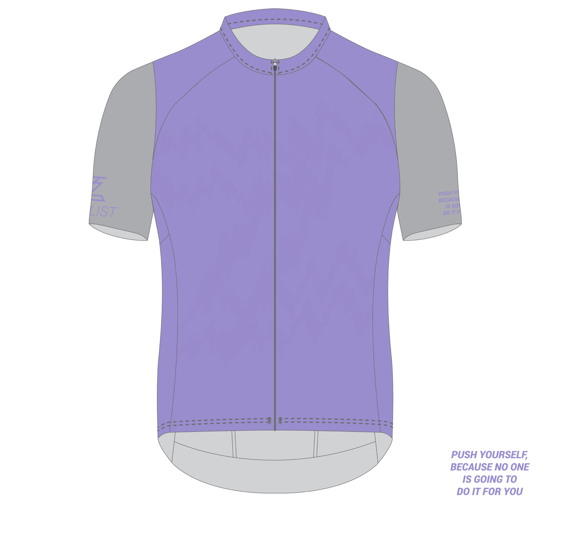 .Zyclist Elite Aero Jersey Purple/Grey