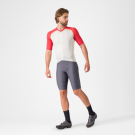 Castelli Unlimited Endurance 3 Jersey Ivory Rich Red