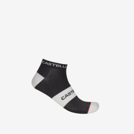 Castelli Lowboy 2 Sock Black White
