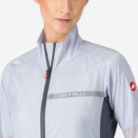 Castelli Squadra Stretch W Jacket Silver Gray