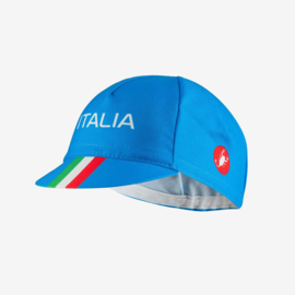 Castelli Italia Cycling Cap Blue