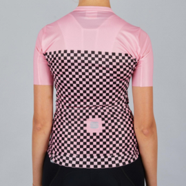 Sportful Checkmate W Jersey Pink - Maat L