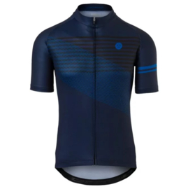 Agu Striped Jersey Deep Blue - Maat S
