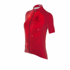 .Zyclist Strade Jersey Space Red - Maat XL