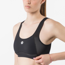 Castelli Rosso Corsa Bra Black