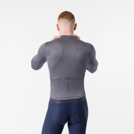 Castelli Espresso 2 LS Jersey Smoky Gray