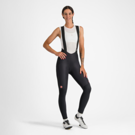 Castelli Sorpasso RoS W Bibtight Black Silver Reflex